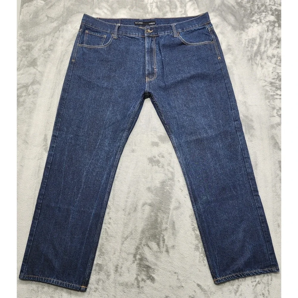 Vintage Rocawear Jeans Mens 46X32* Blue Classic Fit Baggy‎ Skater Grunge Y2K